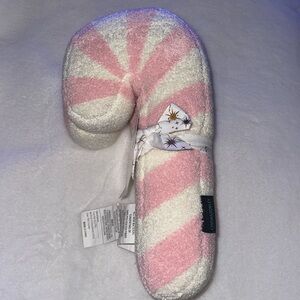 Cynthia Rowley PINK & WHITE Candy Cane Pillows